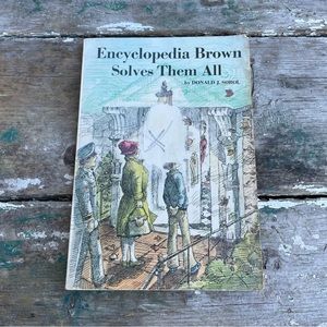 Encyclopedia brown solves them all Paperback book 1968